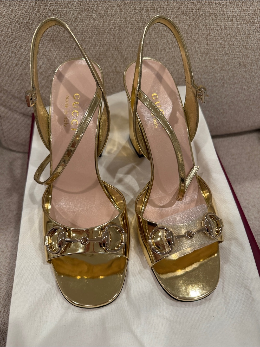 Gucci Heels - new in box
